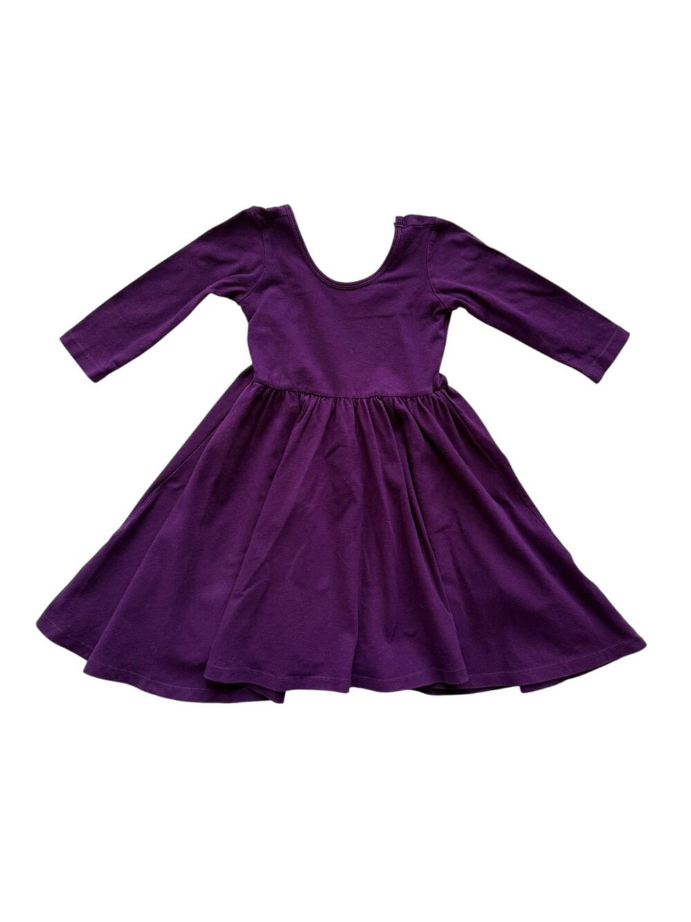 Alice + Ames Grape Long Sleeve Ballet Dress Size 5